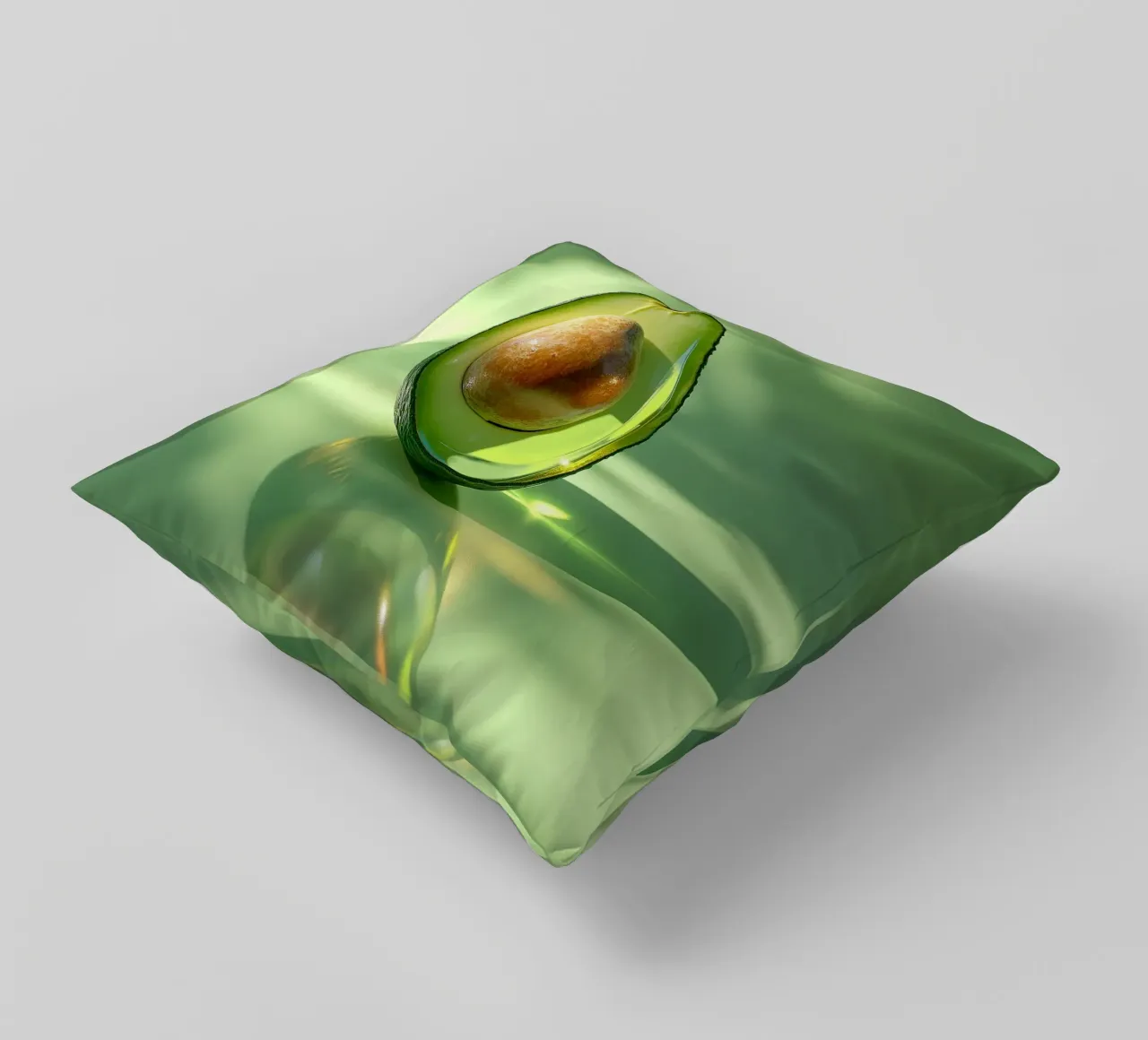 Avocado cuscino da Farb- und Blütenzauber by LK