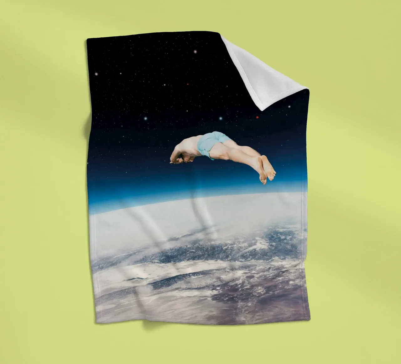 Il sommozzatore cosmico coperta in pile da Dapidoka