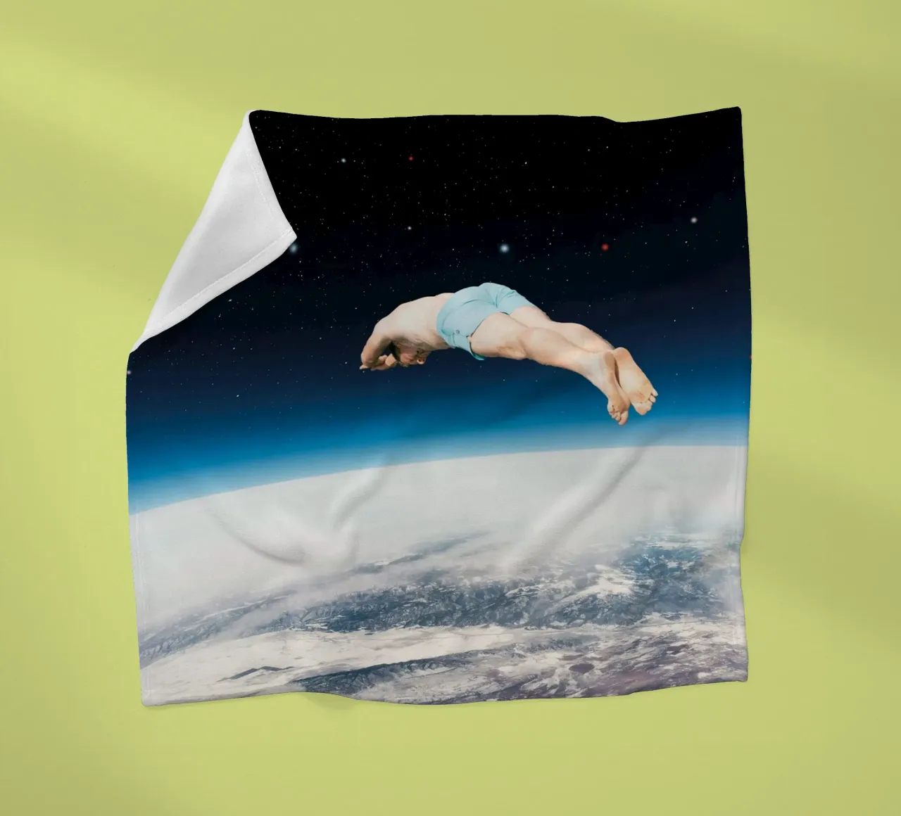 Il sommozzatore cosmico coperta in pile da Dapidoka