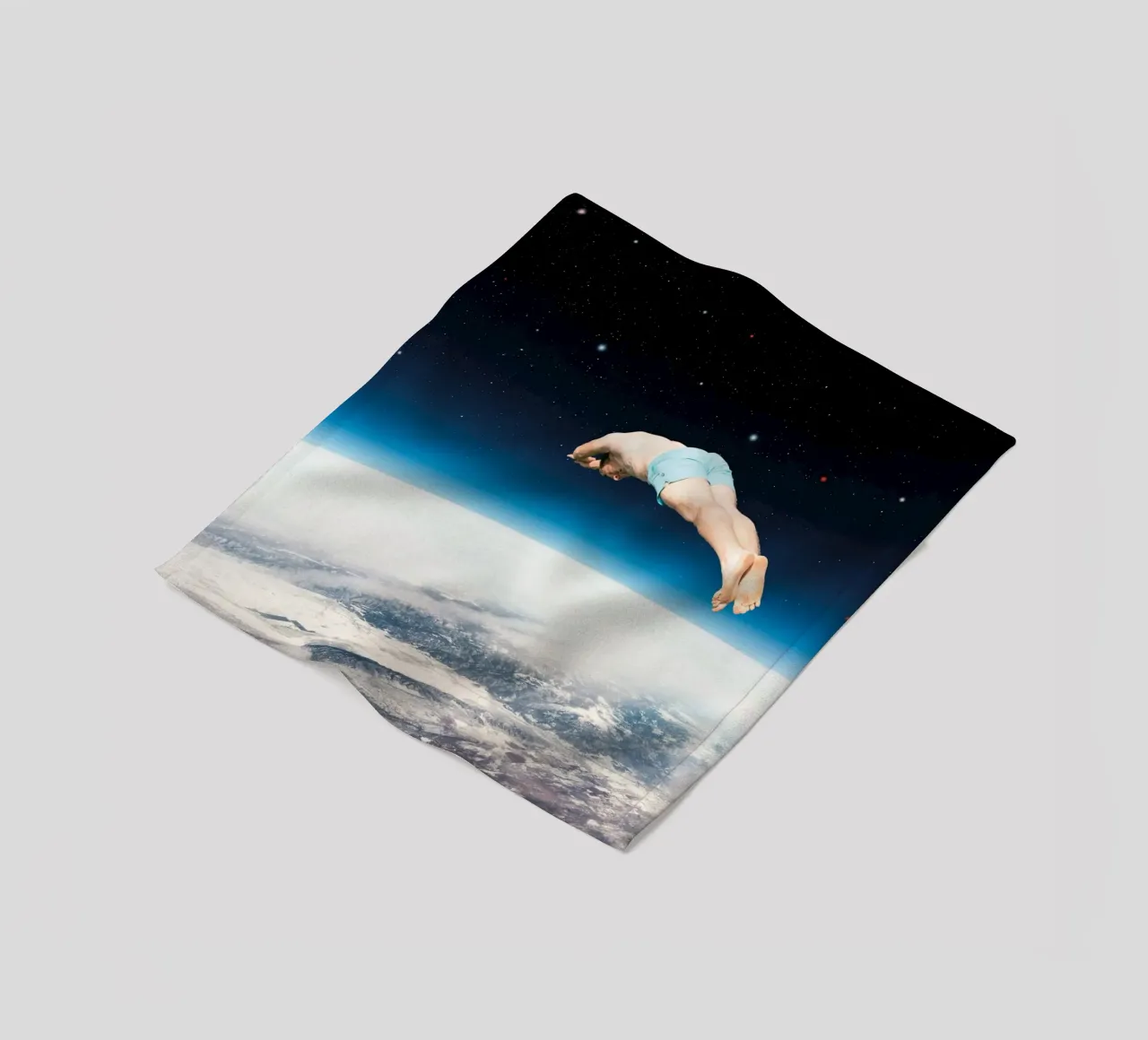 Il sommozzatore cosmico coperta in pile da Dapidoka