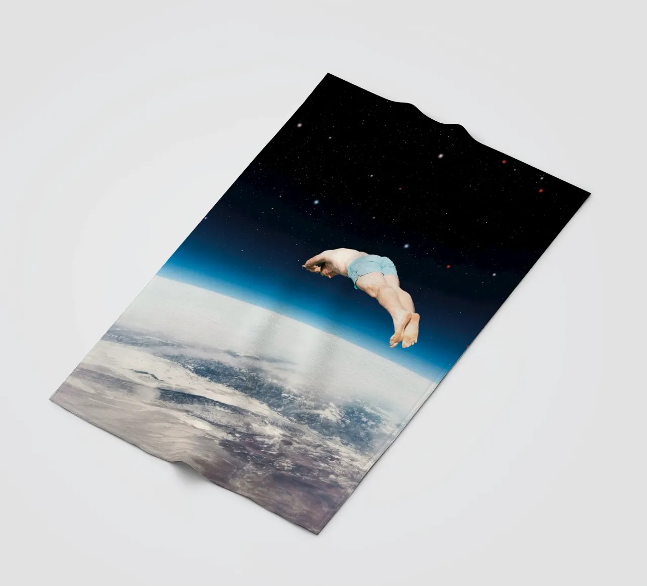Il sommozzatore cosmico coperta in pile da Dapidoka