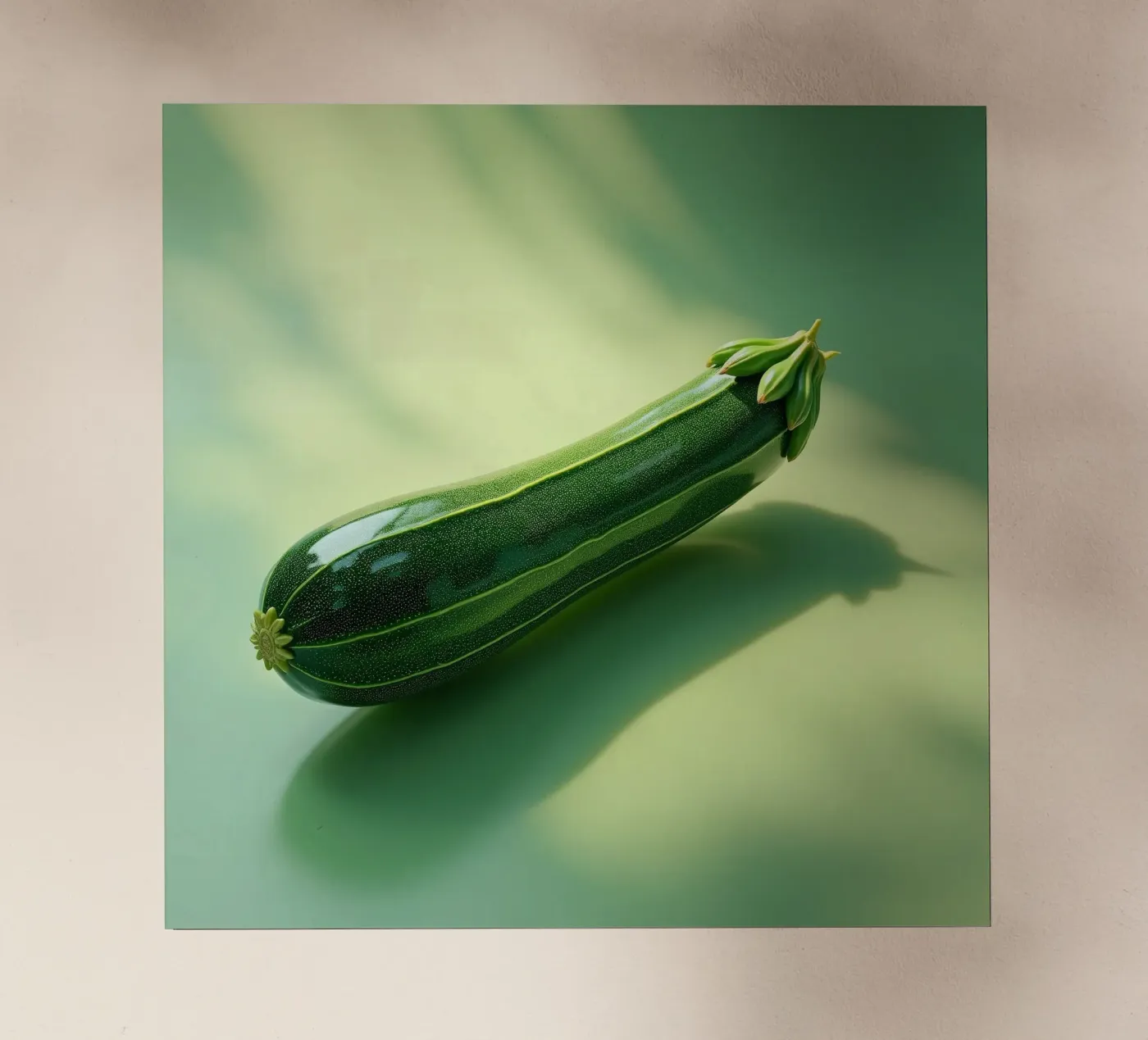 Courgette backlit film by Farb- und Blütenzauber by LK