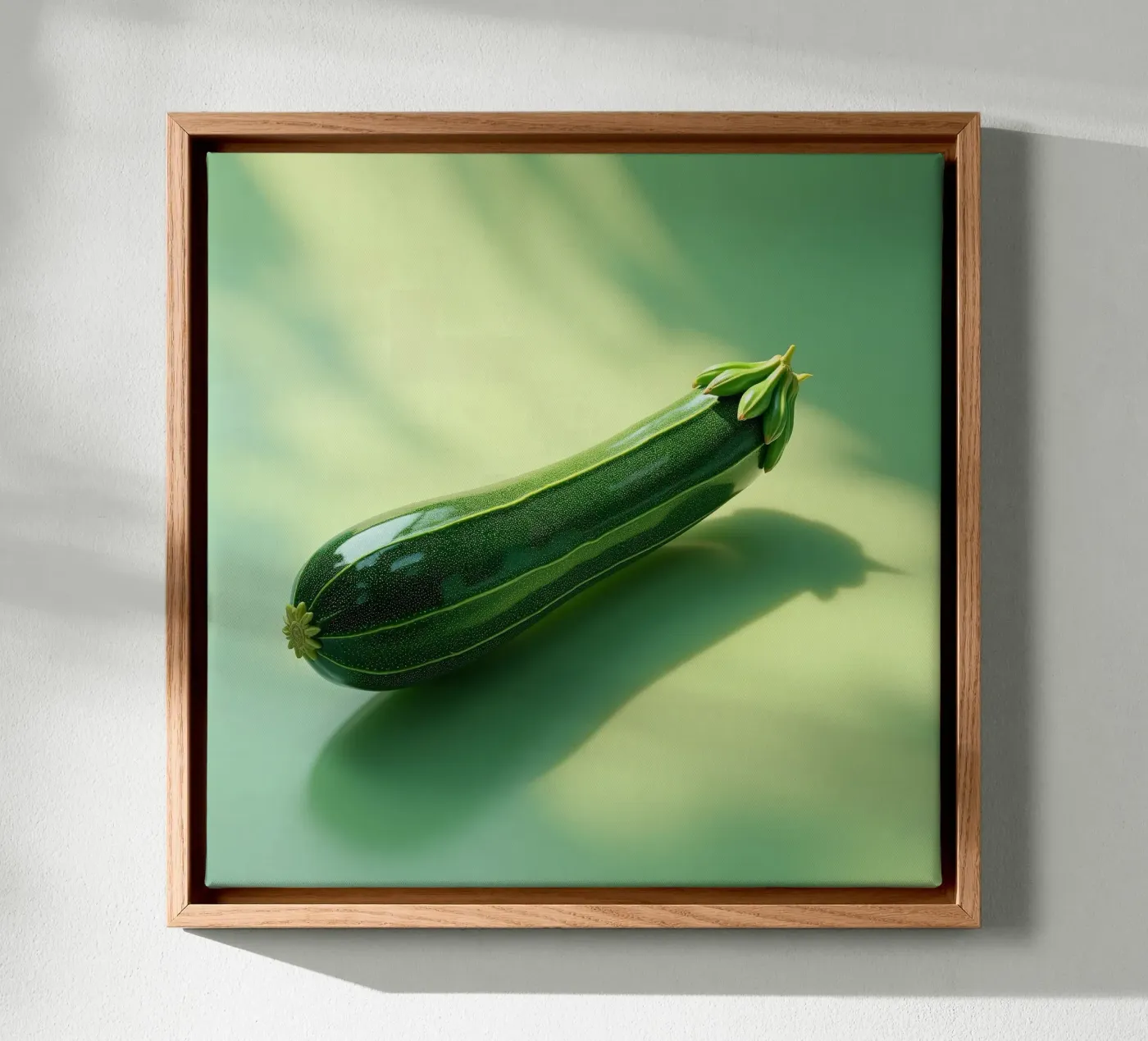 Courgette canvas van Farb- und Blütenzauber by LK