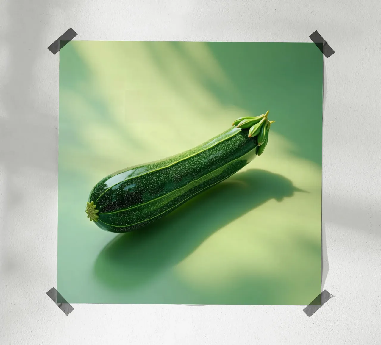 Zucchini poster da Farb- und Blütenzauber by LK