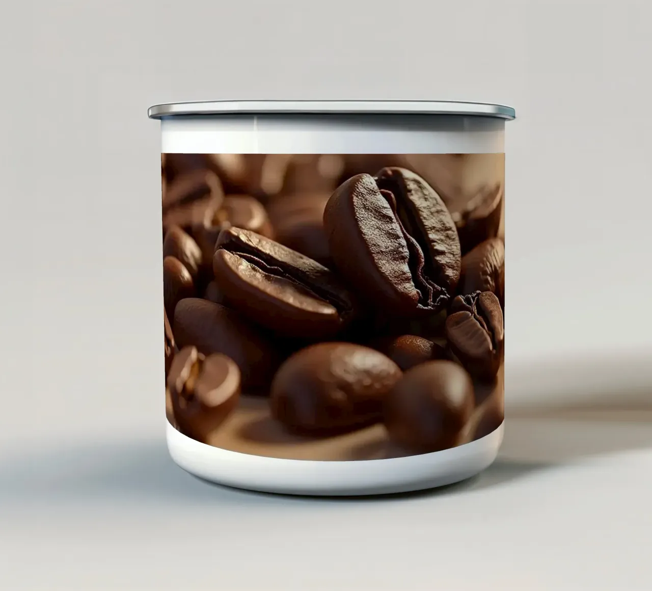 Chicchi di caffè_2 tazza in smalto da Farb- und Blütenzauber by LK
