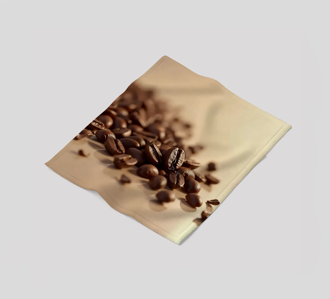 Chicchi di caffè_2 coperta in pile da Farb- und Blütenzauber by LK
