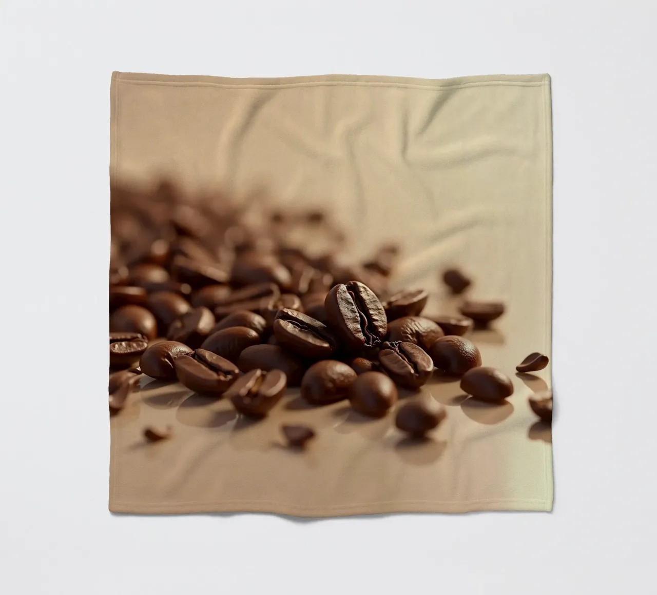 Chicchi di caffè_2 coperta in pile da Farb- und Blütenzauber by LK