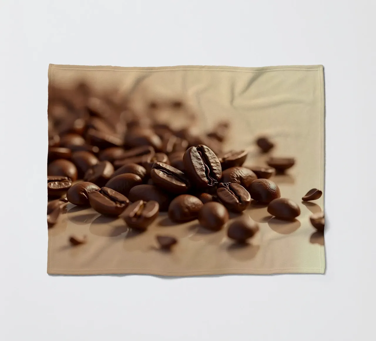 Chicchi di caffè_2 coperta in pile da Farb- und Blütenzauber by LK