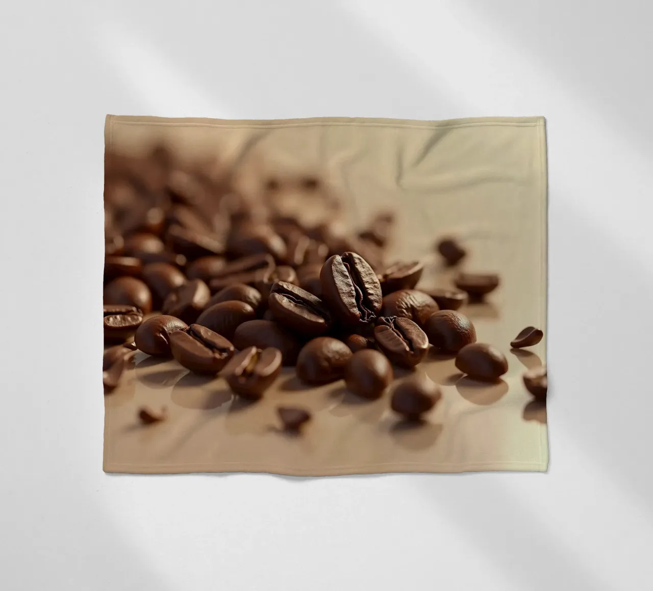 Chicchi di caffè_2 coperta in pile da Farb- und Blütenzauber by LK