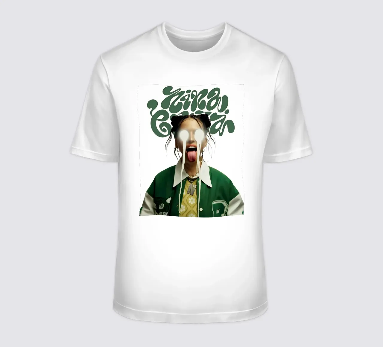 Punto di fusione t-shirt da vintage singer