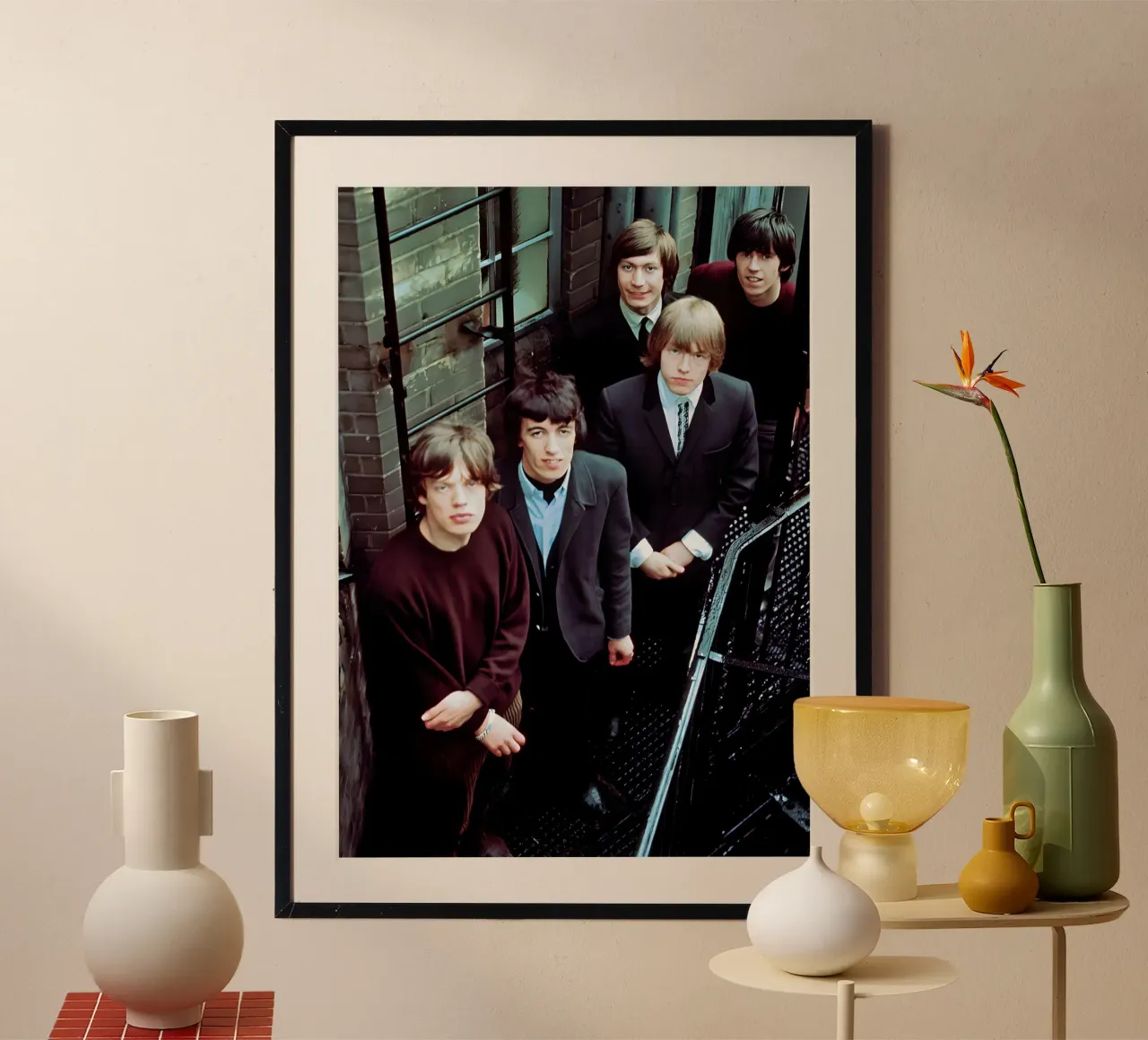The Rolling Stones carta hahnemühle da The Poster Hub