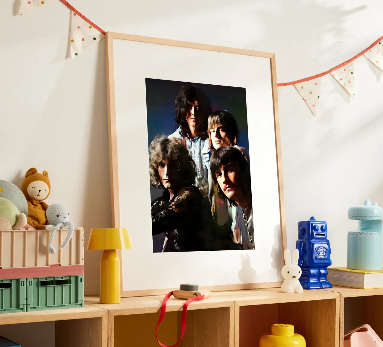 LED Zeppelin poster da Digital Street art