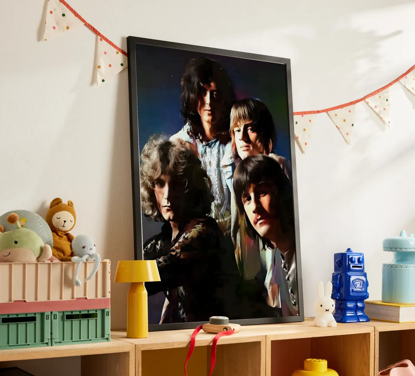 LED Zeppelin poster de Digital Street art