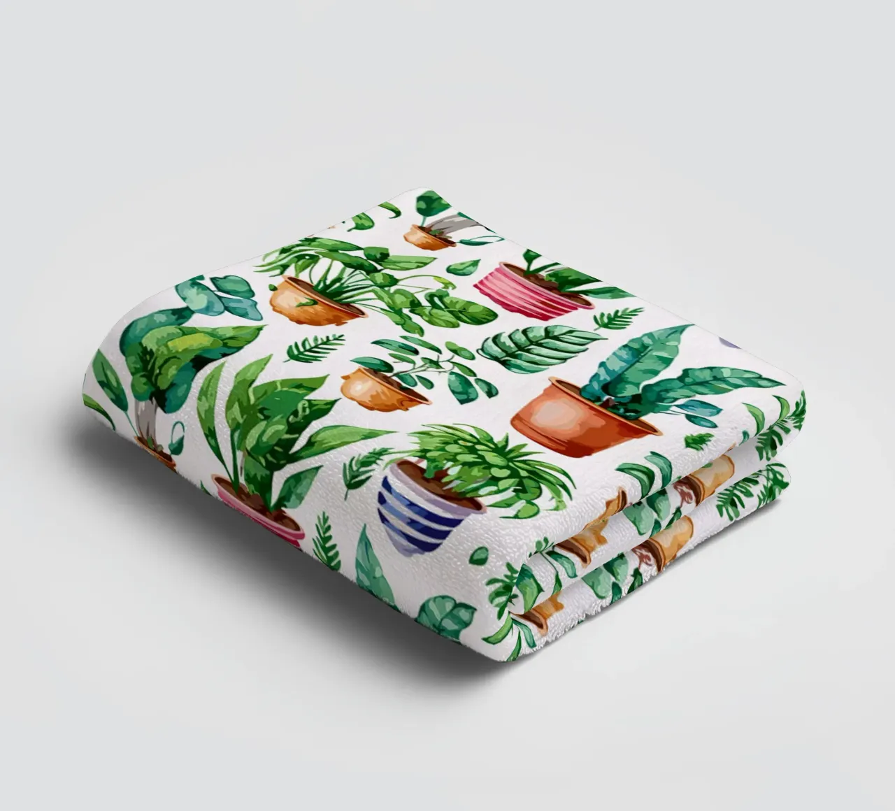 Piante da appartamento asciugamano da bagno da Hightown Design