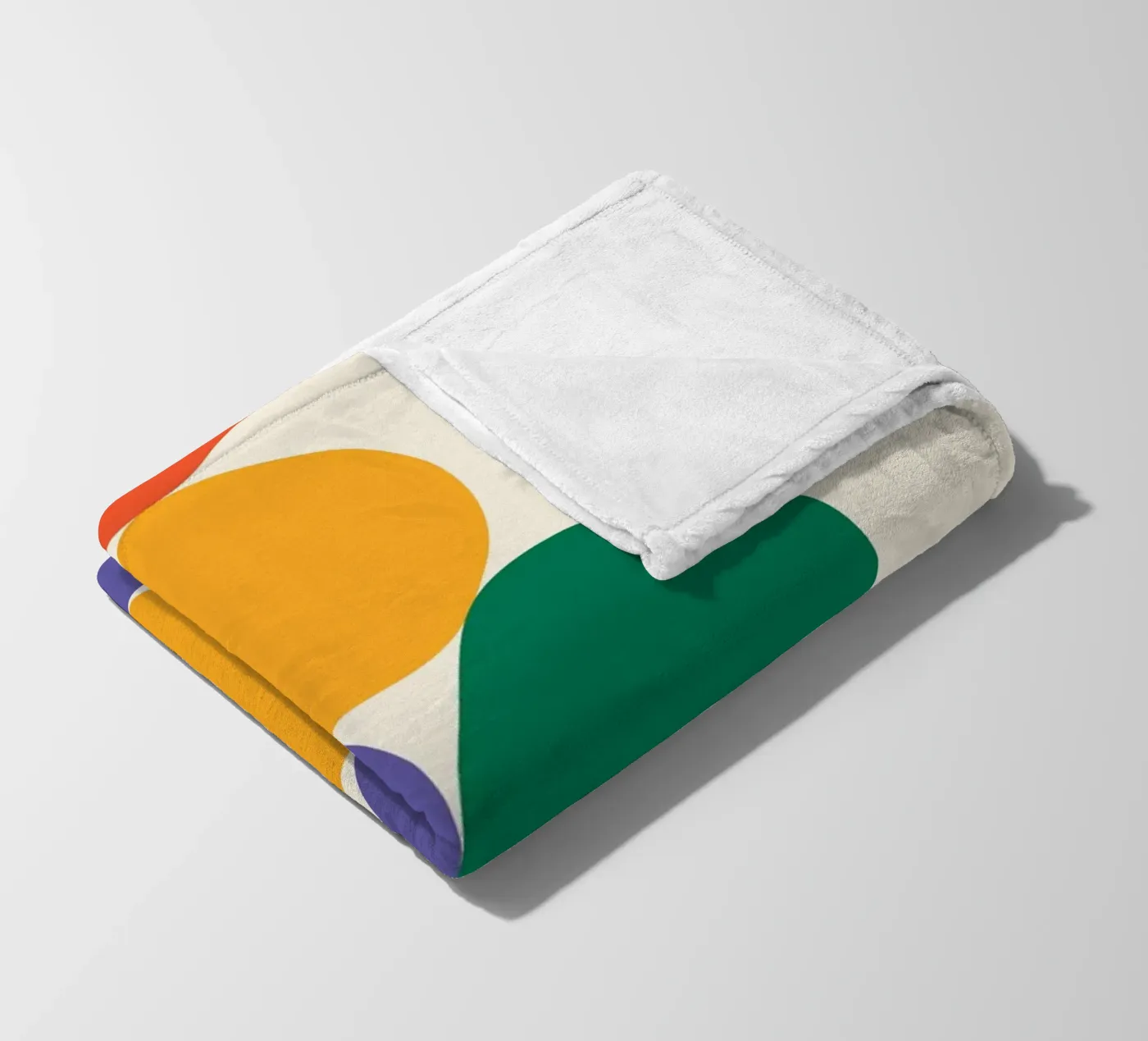 Stack Ball Bauhaus Bold fleece blanket by Family Bauhaus Art