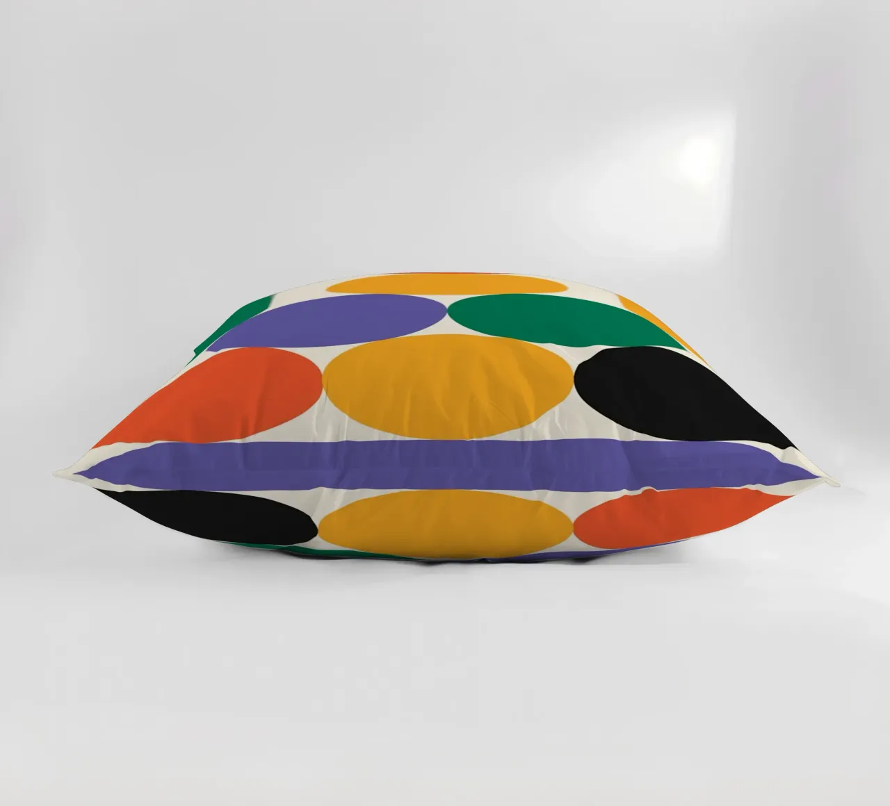 Palla impilata Bauhaus in grassetto cuscino da Family Bauhaus Art
