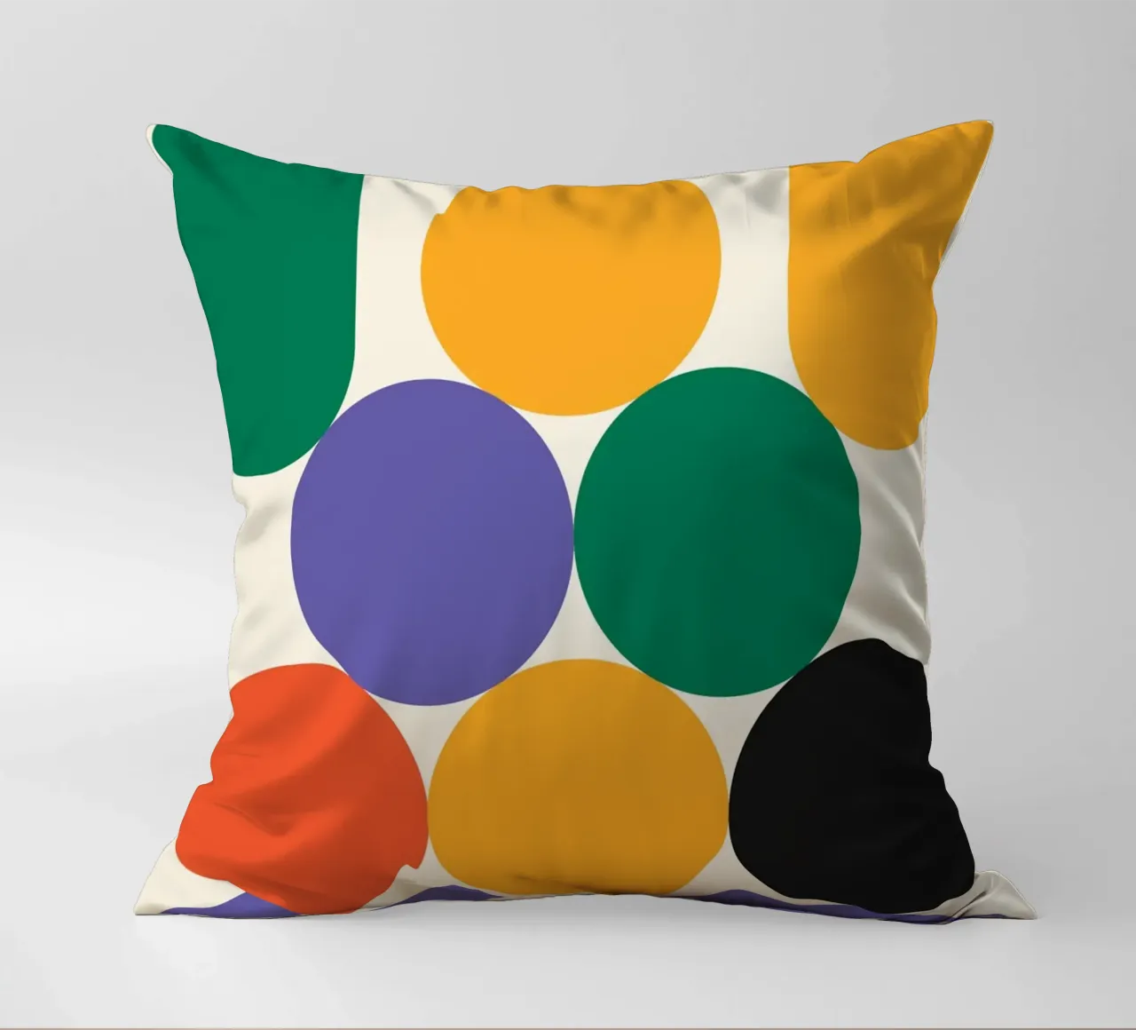 Palla impilata Bauhaus in grassetto cuscino da Family Bauhaus Art
