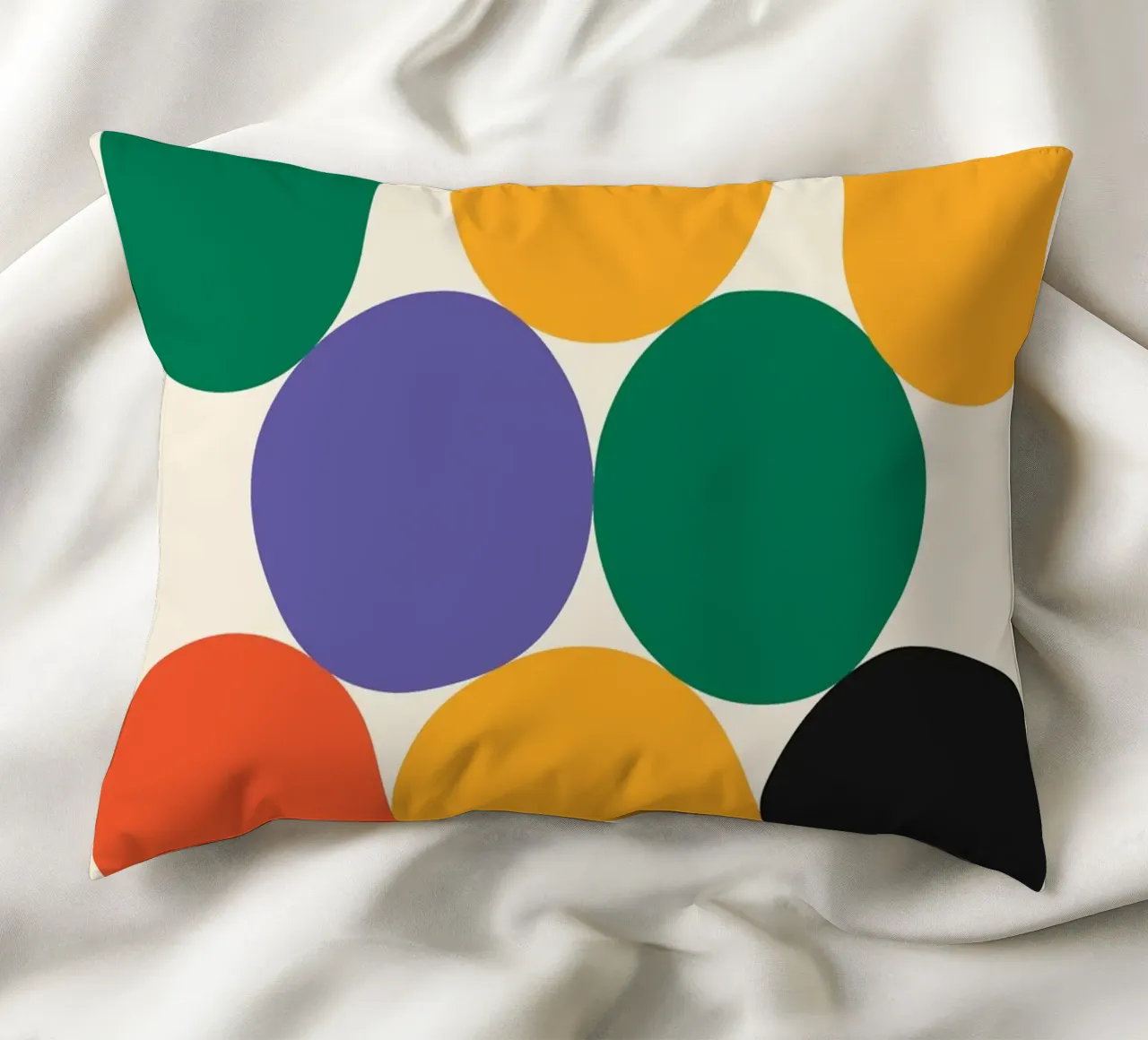 Palla impilata Bauhaus in grassetto cuscino da Family Bauhaus Art
