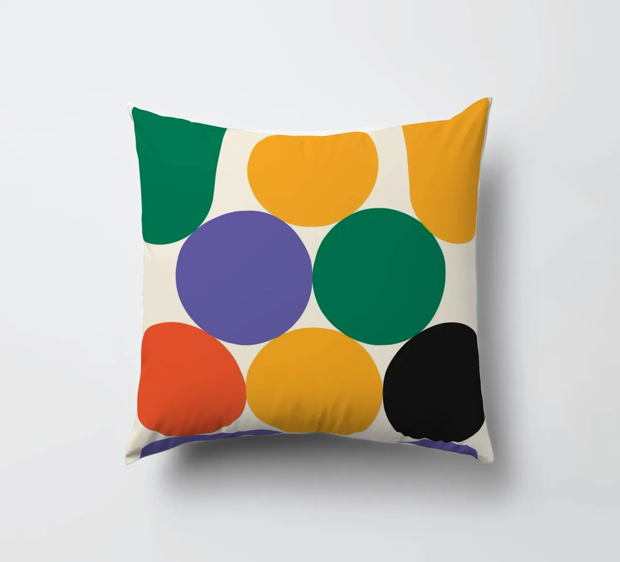 Palla impilata Bauhaus in grassetto cuscino da Family Bauhaus Art