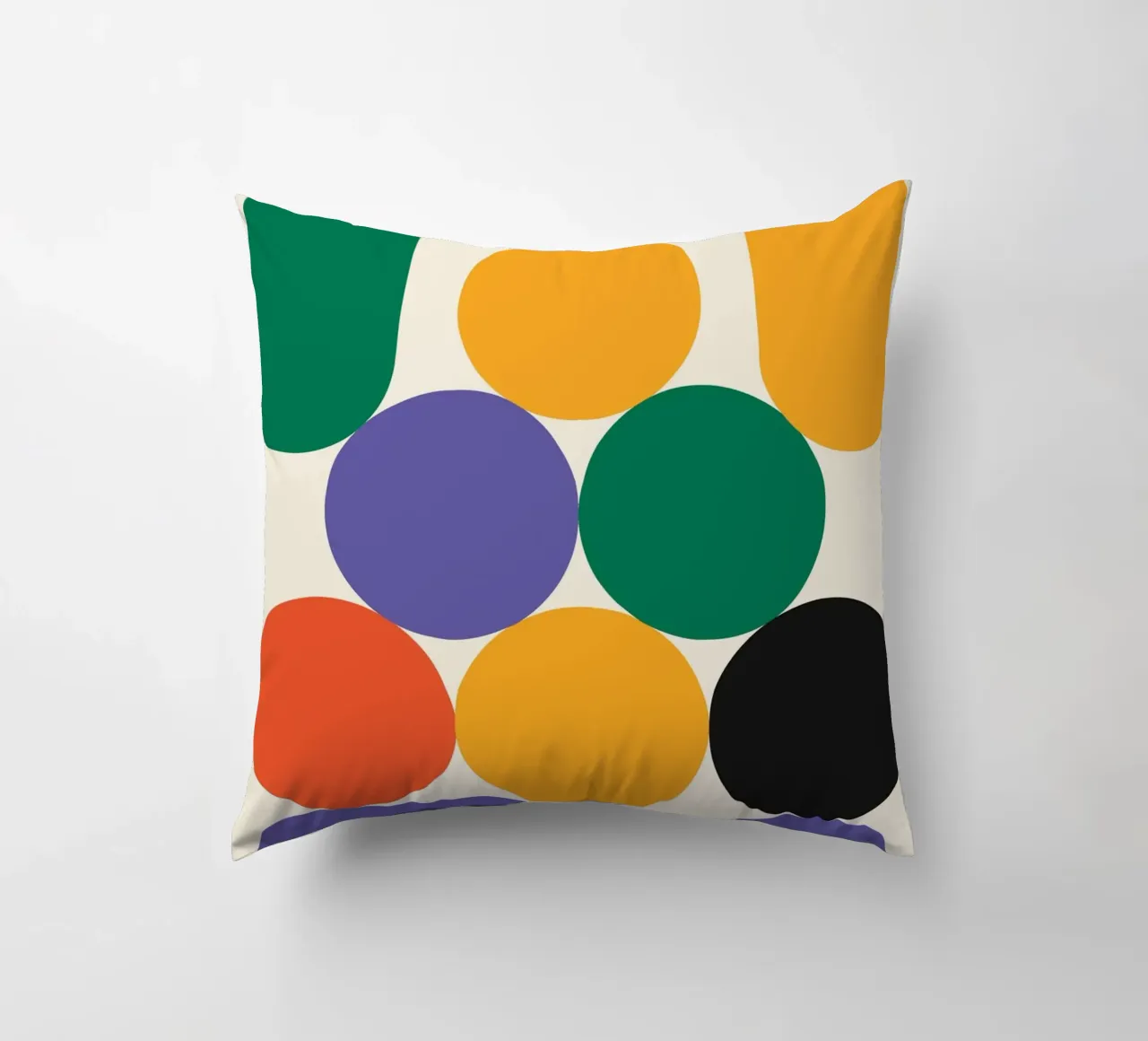 Palla impilata Bauhaus in grassetto cuscino da Family Bauhaus Art