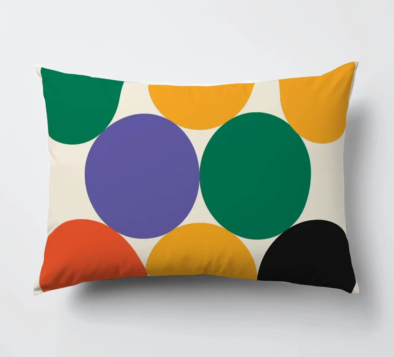 Palla impilata Bauhaus in grassetto cuscino da Family Bauhaus Art