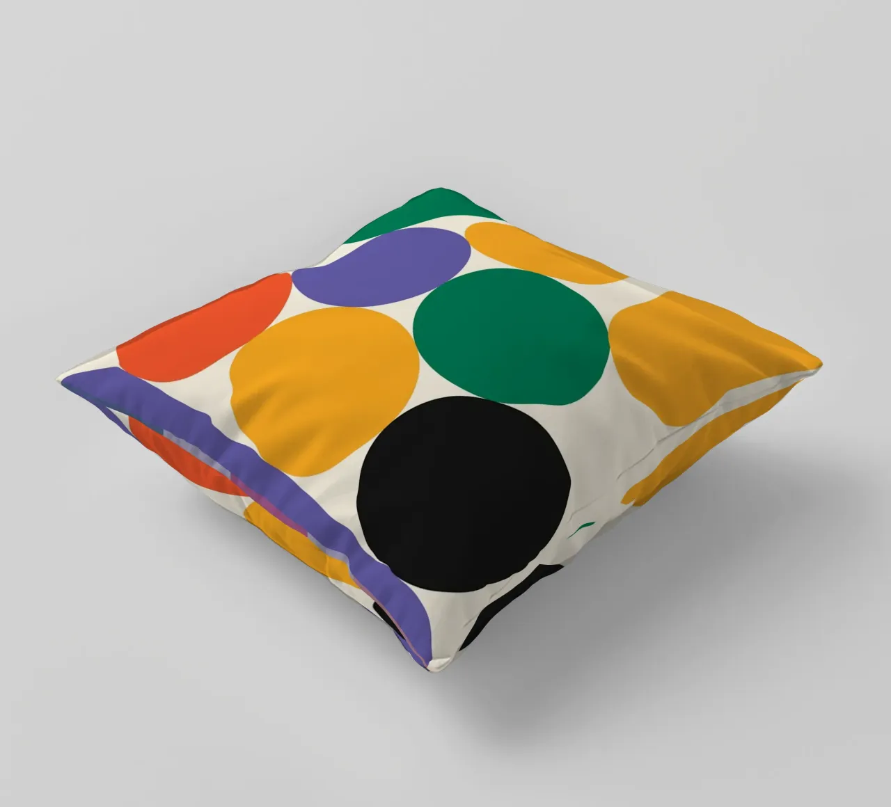 Palla impilata Bauhaus in grassetto cuscino da Family Bauhaus Art