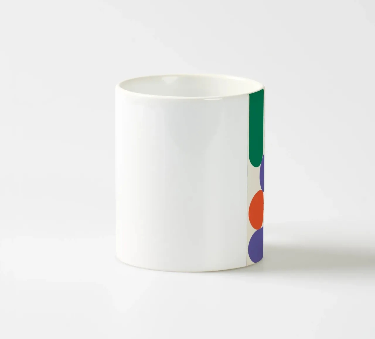 Palla impilata Bauhaus in grassetto tazza in ceramica da Family Bauhaus Art
