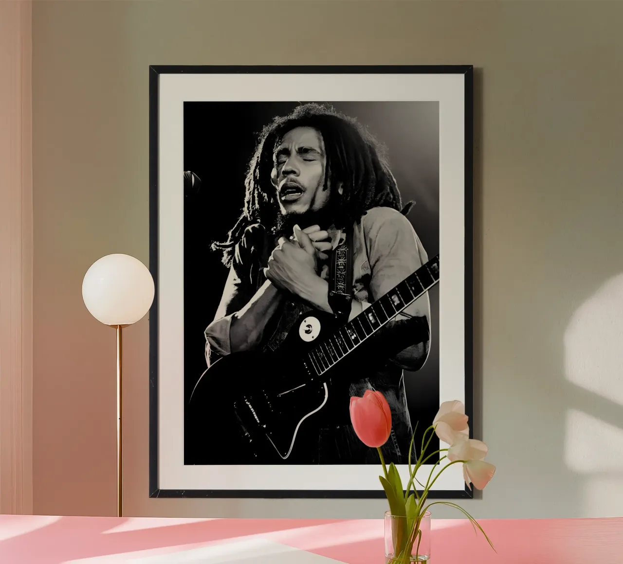 Bob Marley carta hahnemühle da Type & Tape