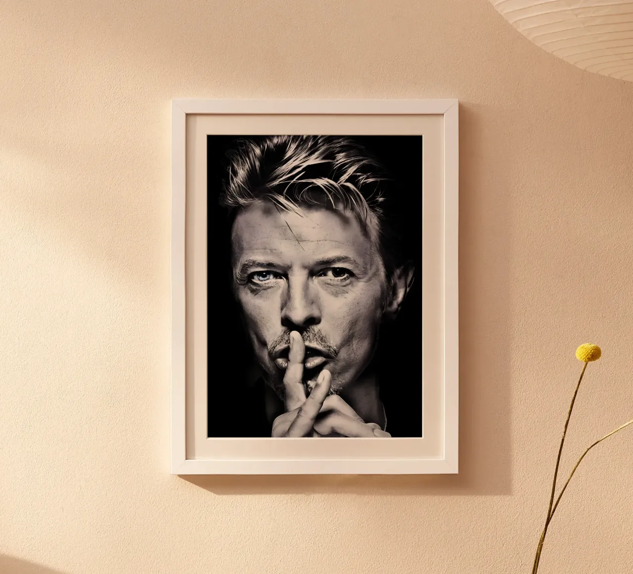 David Bowie carta hahnemühle da Type & Tape