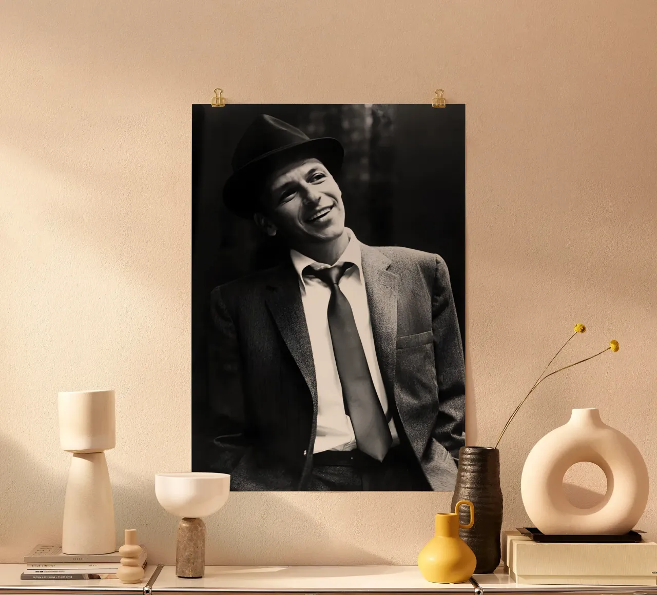 Frank Sinatra carta hahnemühle da Type & Tape