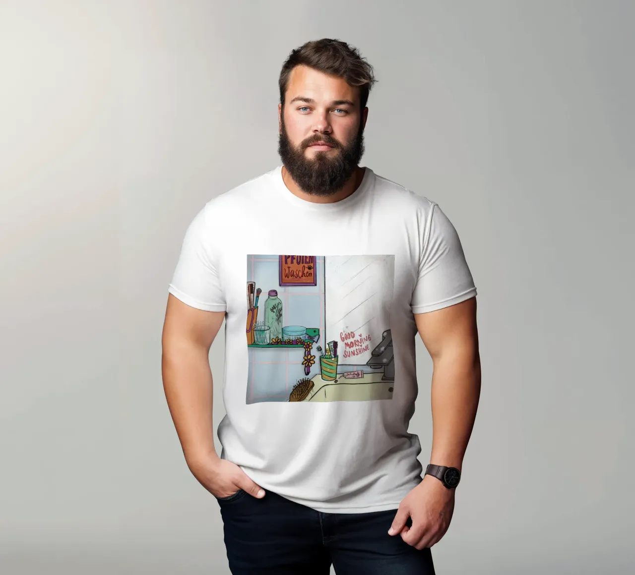 Chaosbad t-shirt da Beeeplan