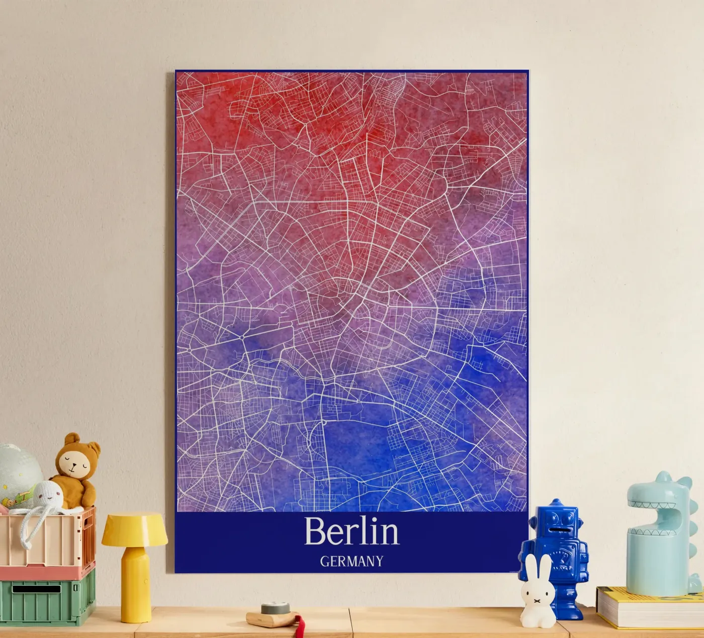 Berlin GERMANY Acryl-Glas von WorldPrint