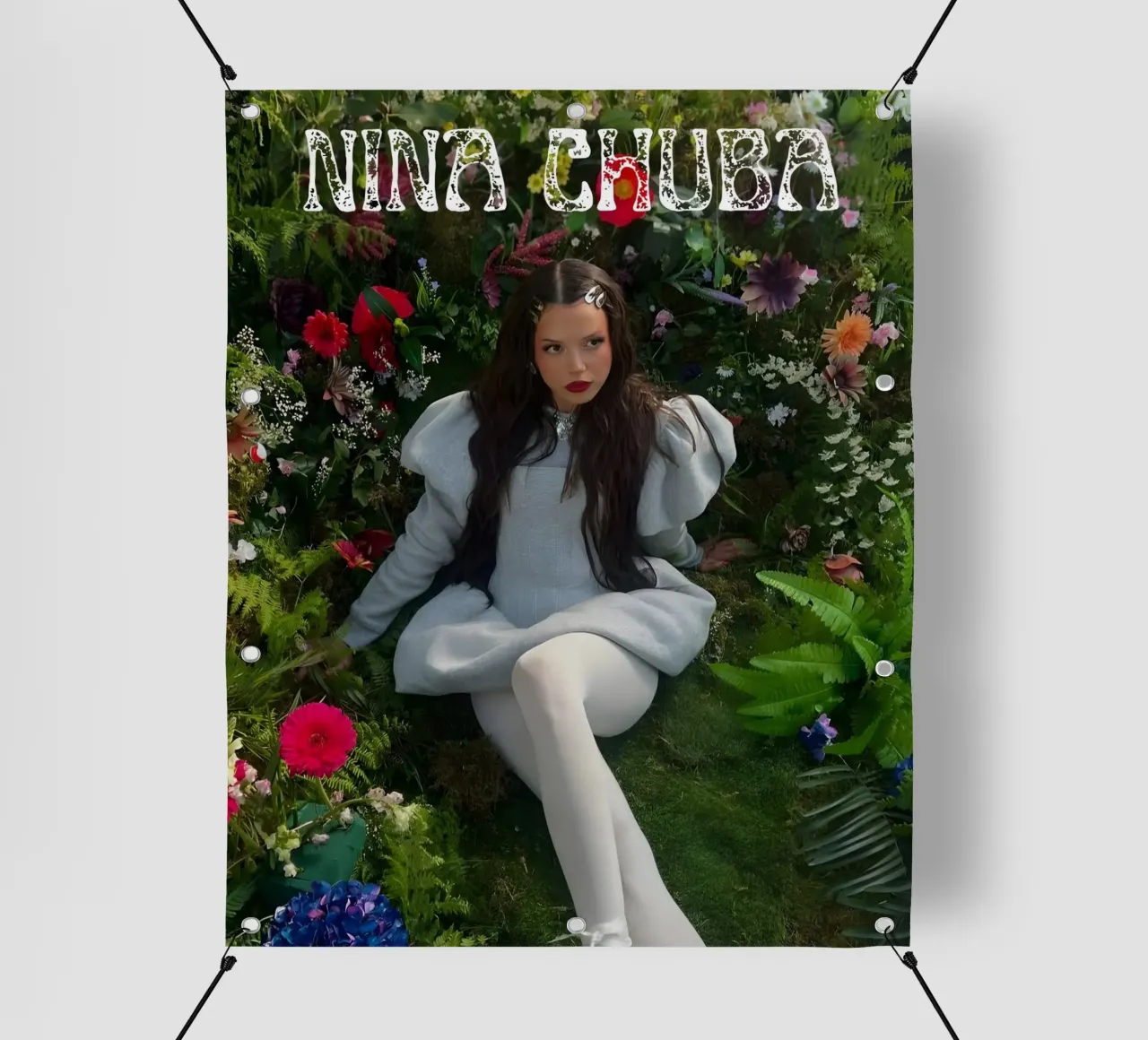 Fiori di Chuba telo in pvc da vintage singer