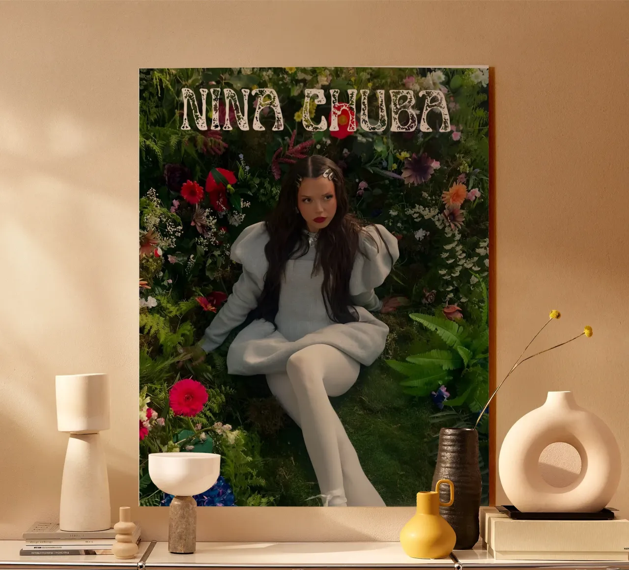 Fiori di Chuba plexiglass da vintage singer