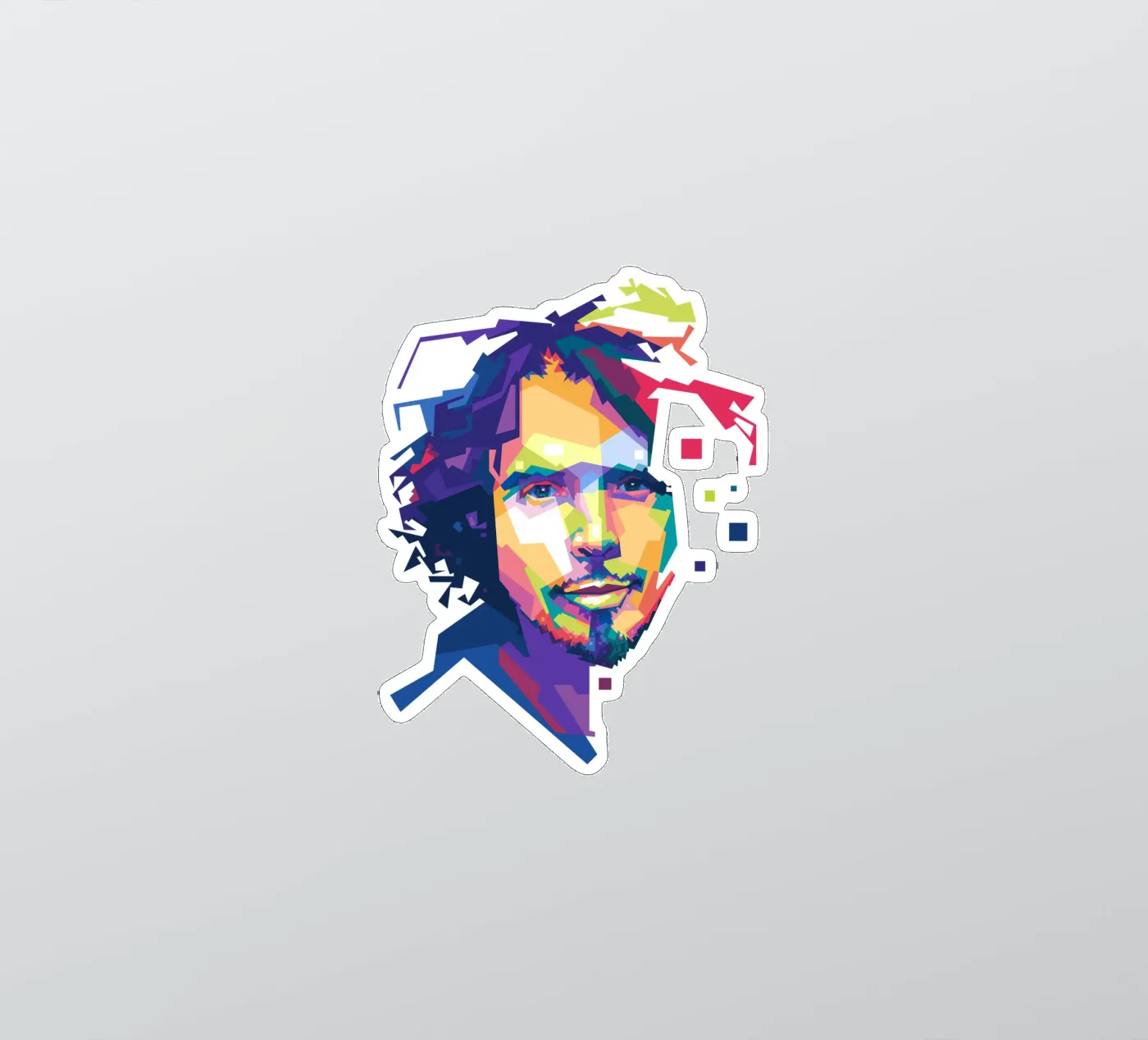 De Stem sticker van Alkahfsmart