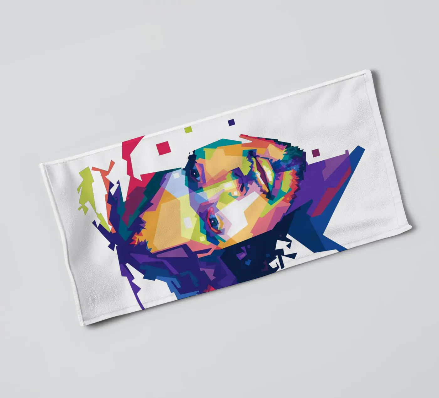 De Stem badhanddoek van Alkahfsmart