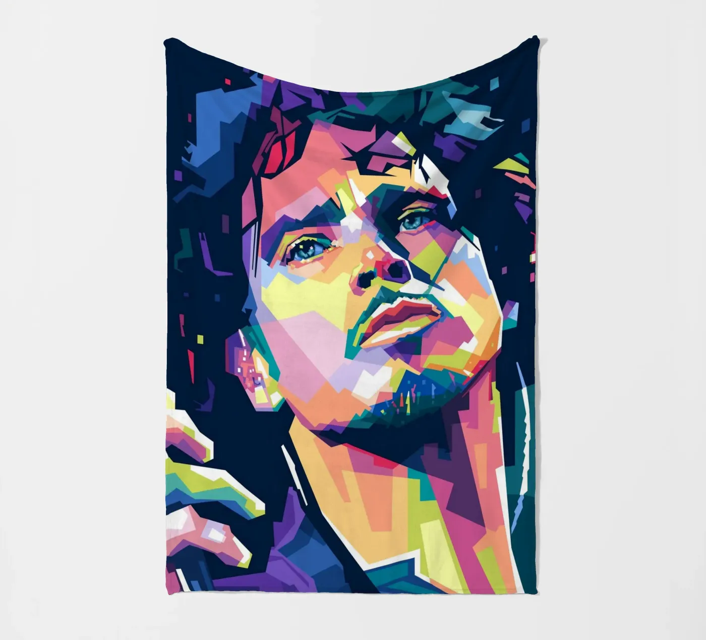 The Voice fleece blanket by Alkahfsmart