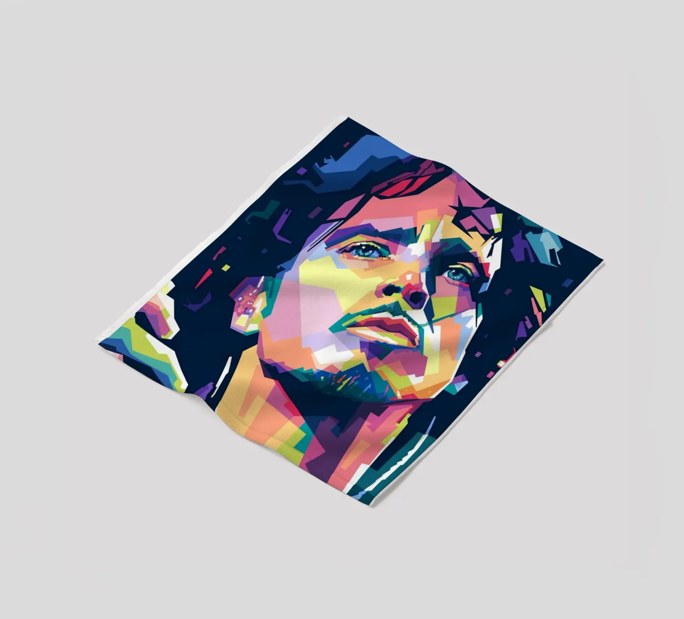 The Voice fleece blanket by Alkahfsmart