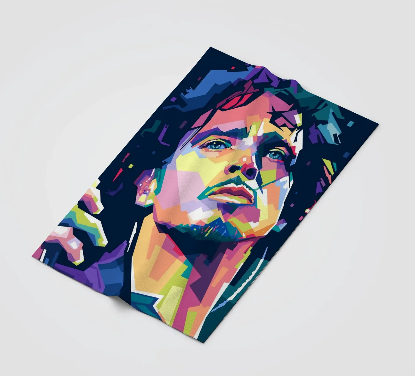 The Voice fleece blanket by Alkahfsmart