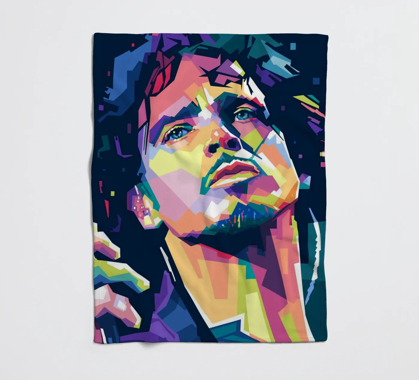 The Voice fleece blanket by Alkahfsmart