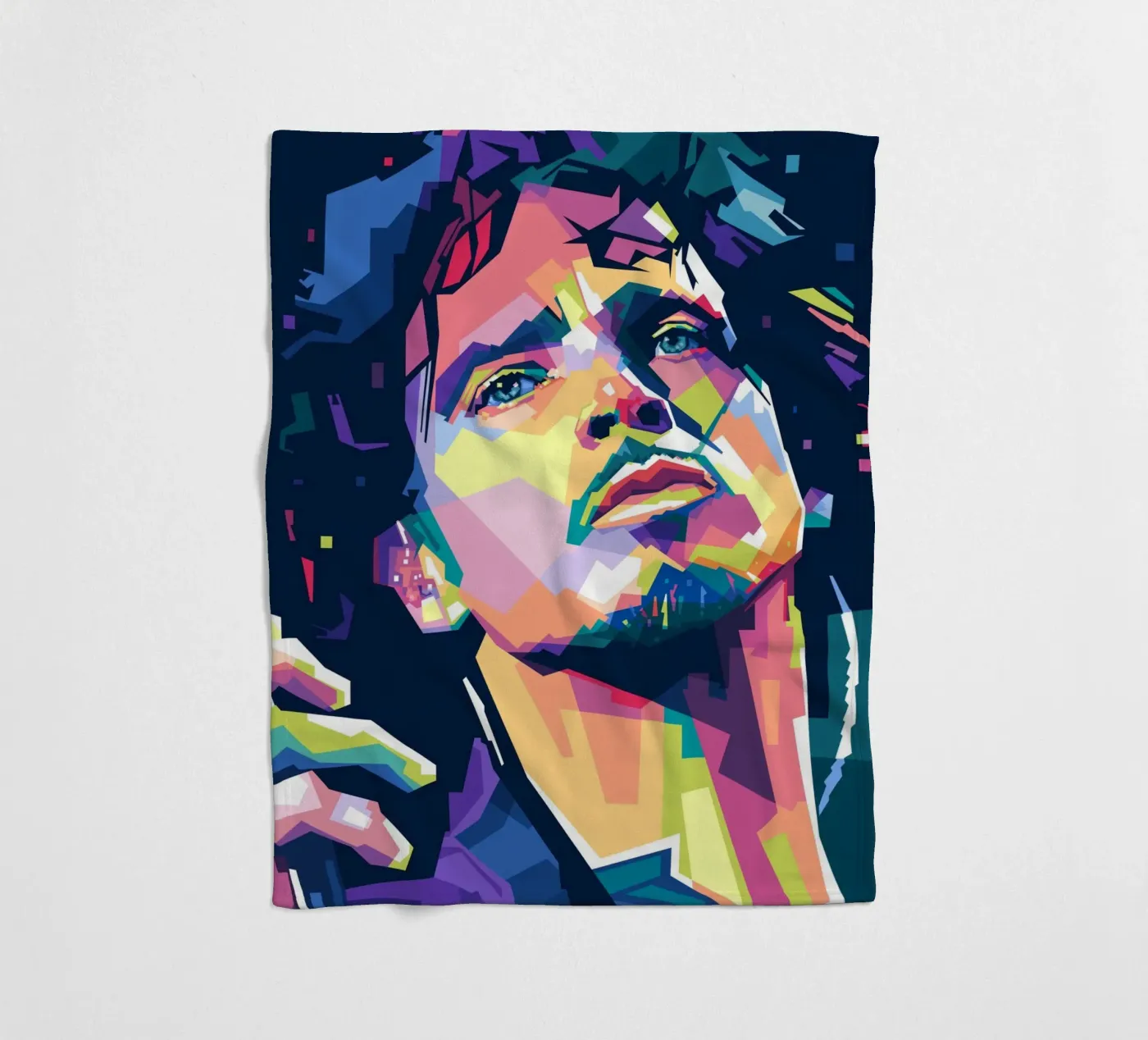 The Voice fleece blanket by Alkahfsmart