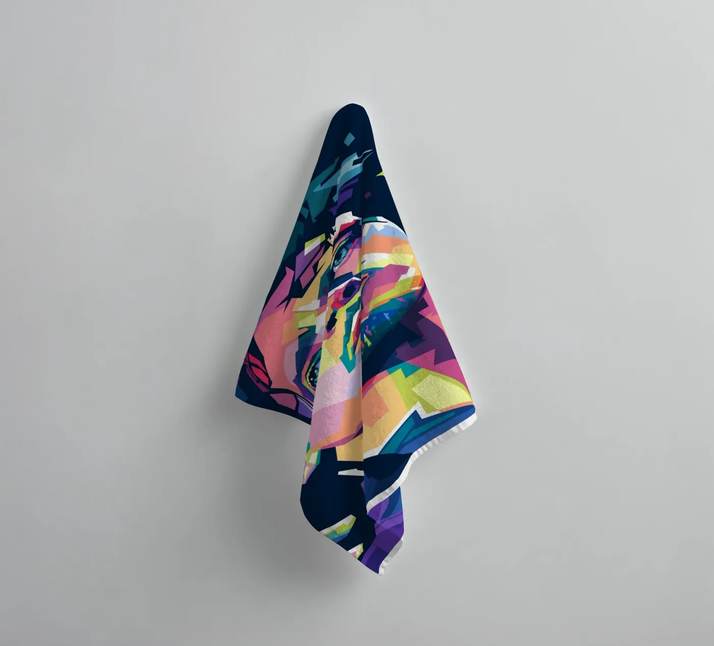De Stem badhanddoek van Alkahfsmart