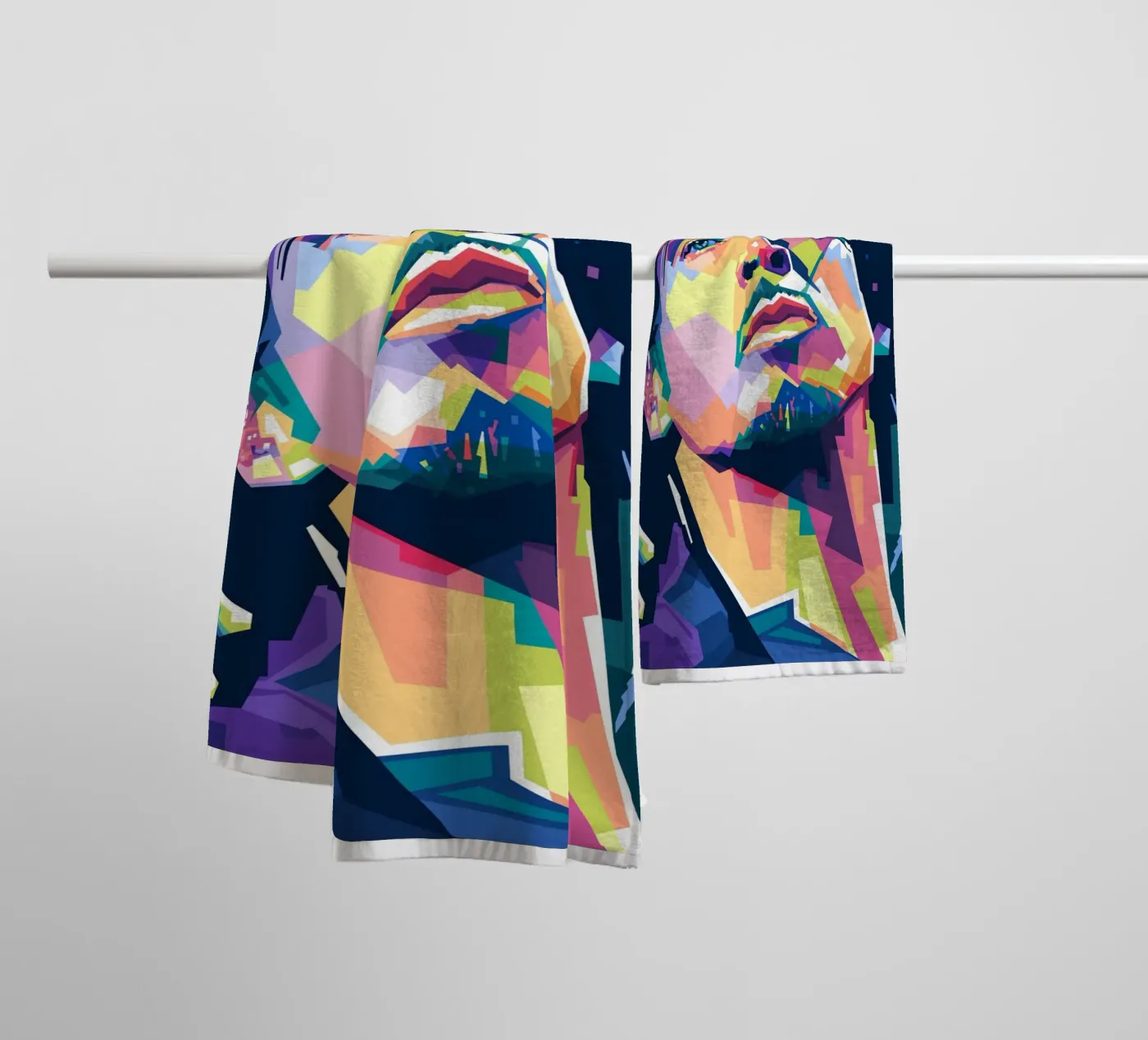 De Stem badhanddoek van Alkahfsmart