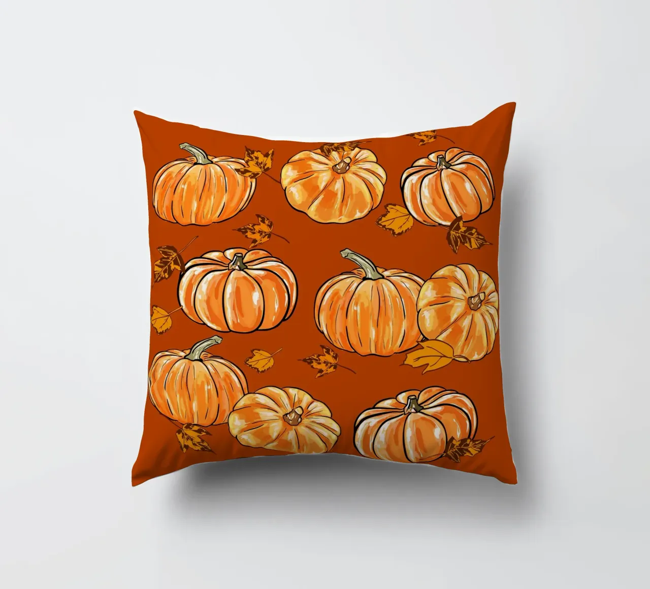Zucche d'autunno cuscino da EDMPROJECT