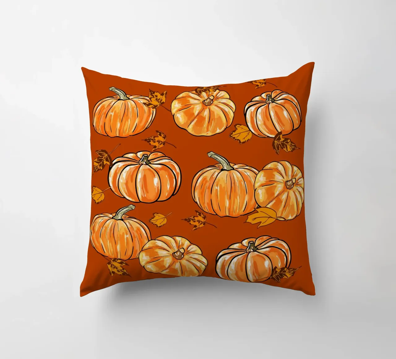 Zucche d'autunno cuscino da EDMPROJECT