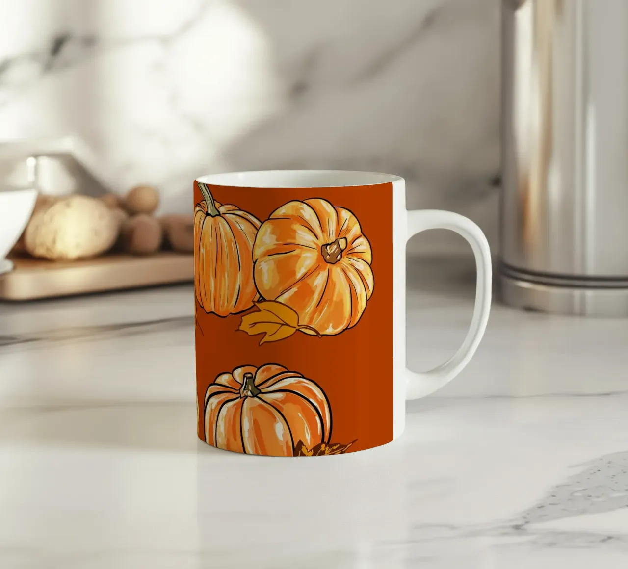 Zucche d'autunno tazza in ceramica da EDMPROJECT