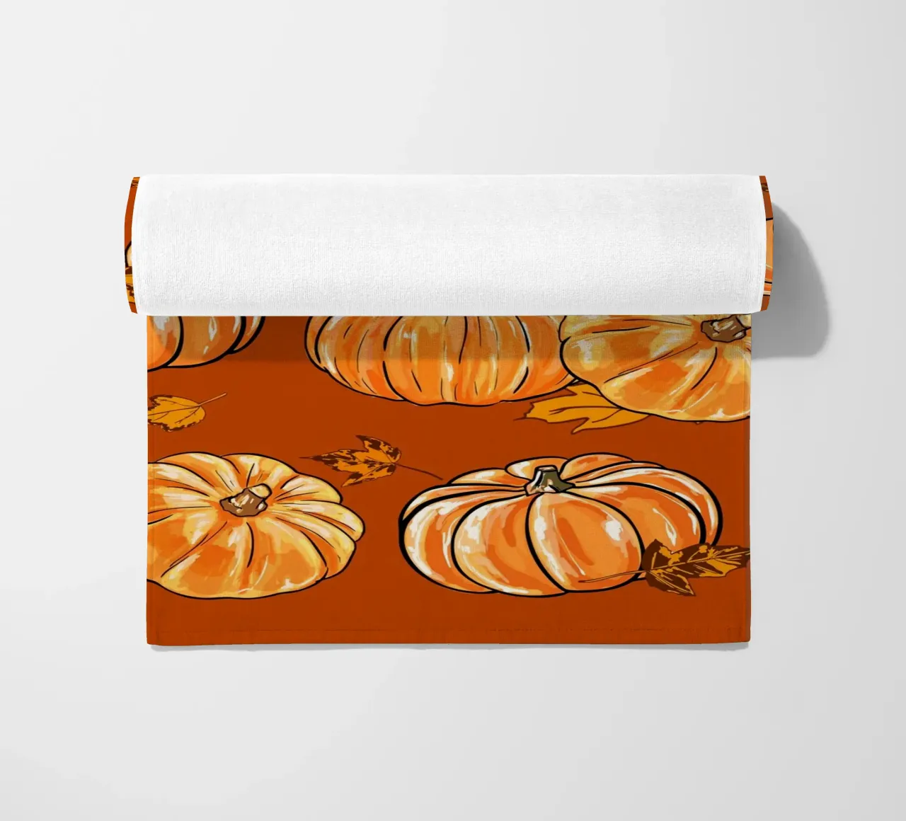Zucche d'autunno telo mare da EDMPROJECT