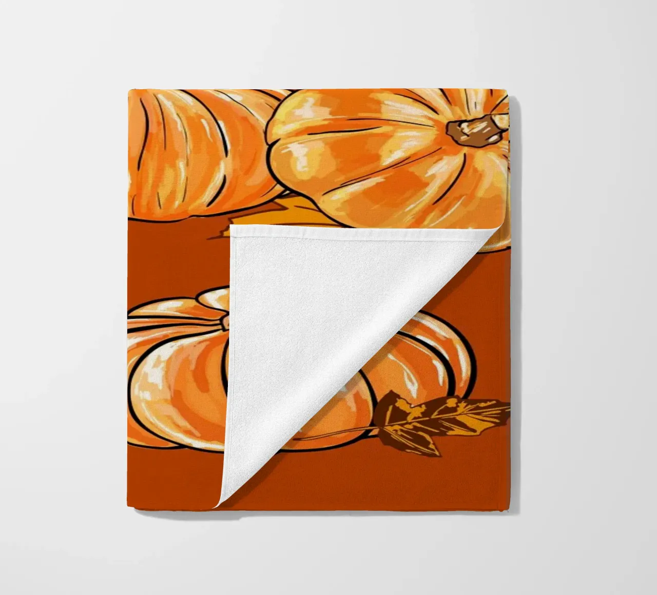 Zucche d'autunno telo mare da EDMPROJECT