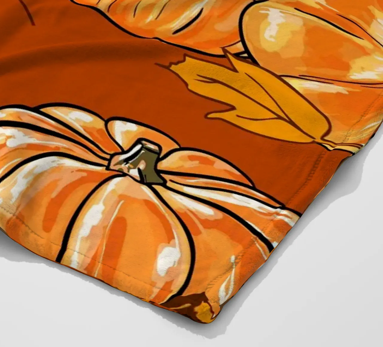 Zucche d'autunno coperta in pile da EDMPROJECT