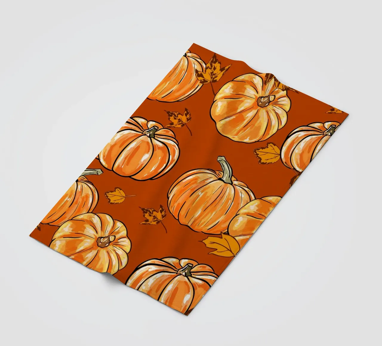 Zucche d'autunno coperta in pile da EDMPROJECT
